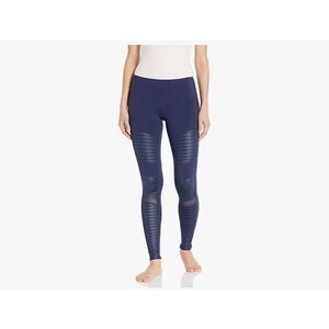 Alo yoga deep navy gray high waisted moto legging size XS